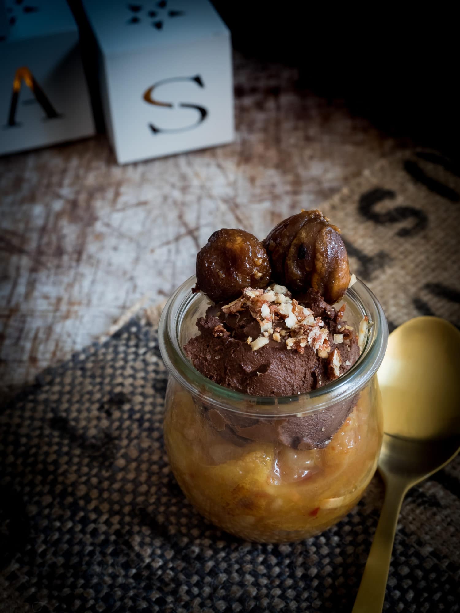 Dessert mit Mazzetti