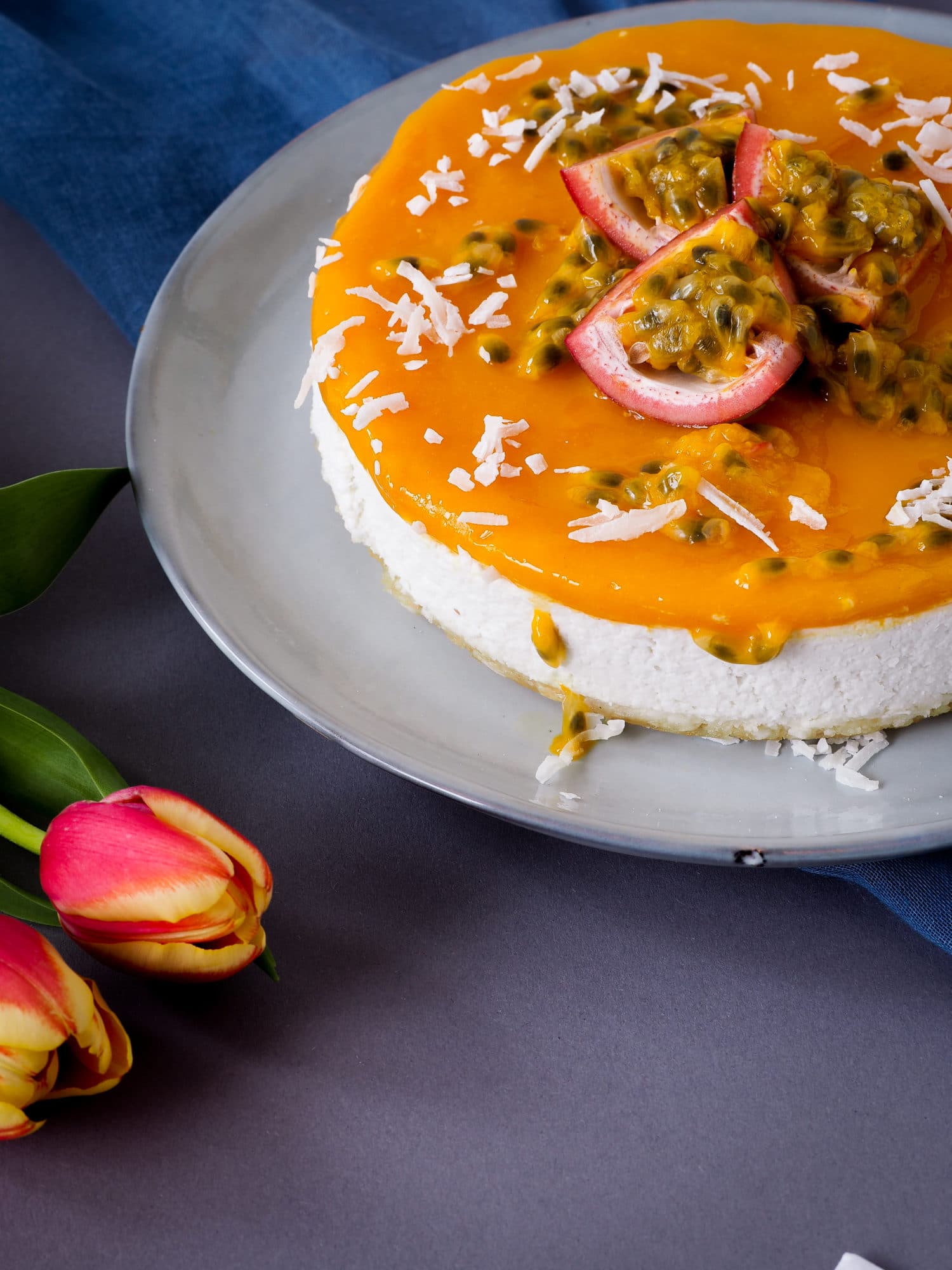 Mango-Passionfruit Cake 