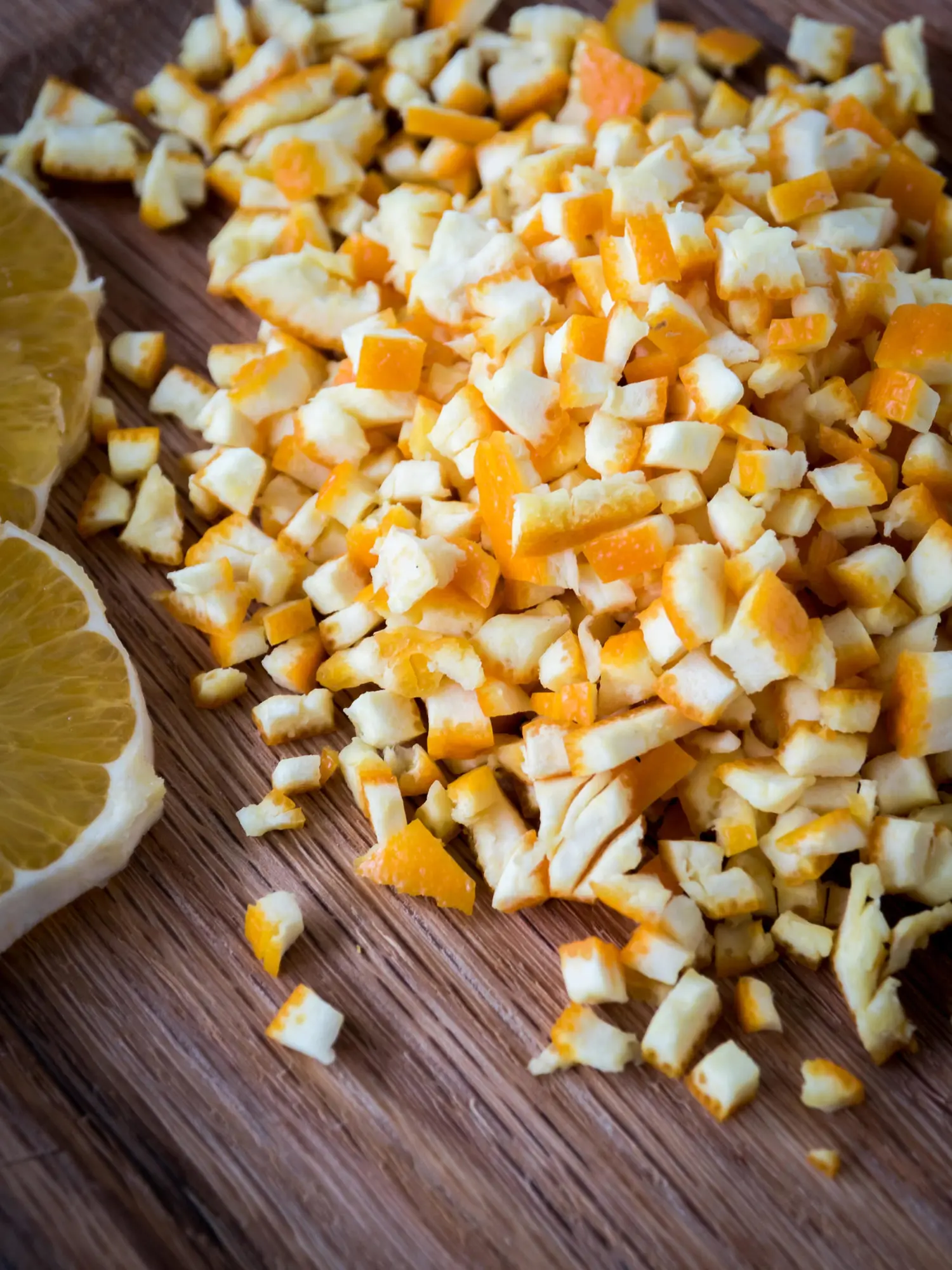Bio Orangen zum Orangeat selber machen