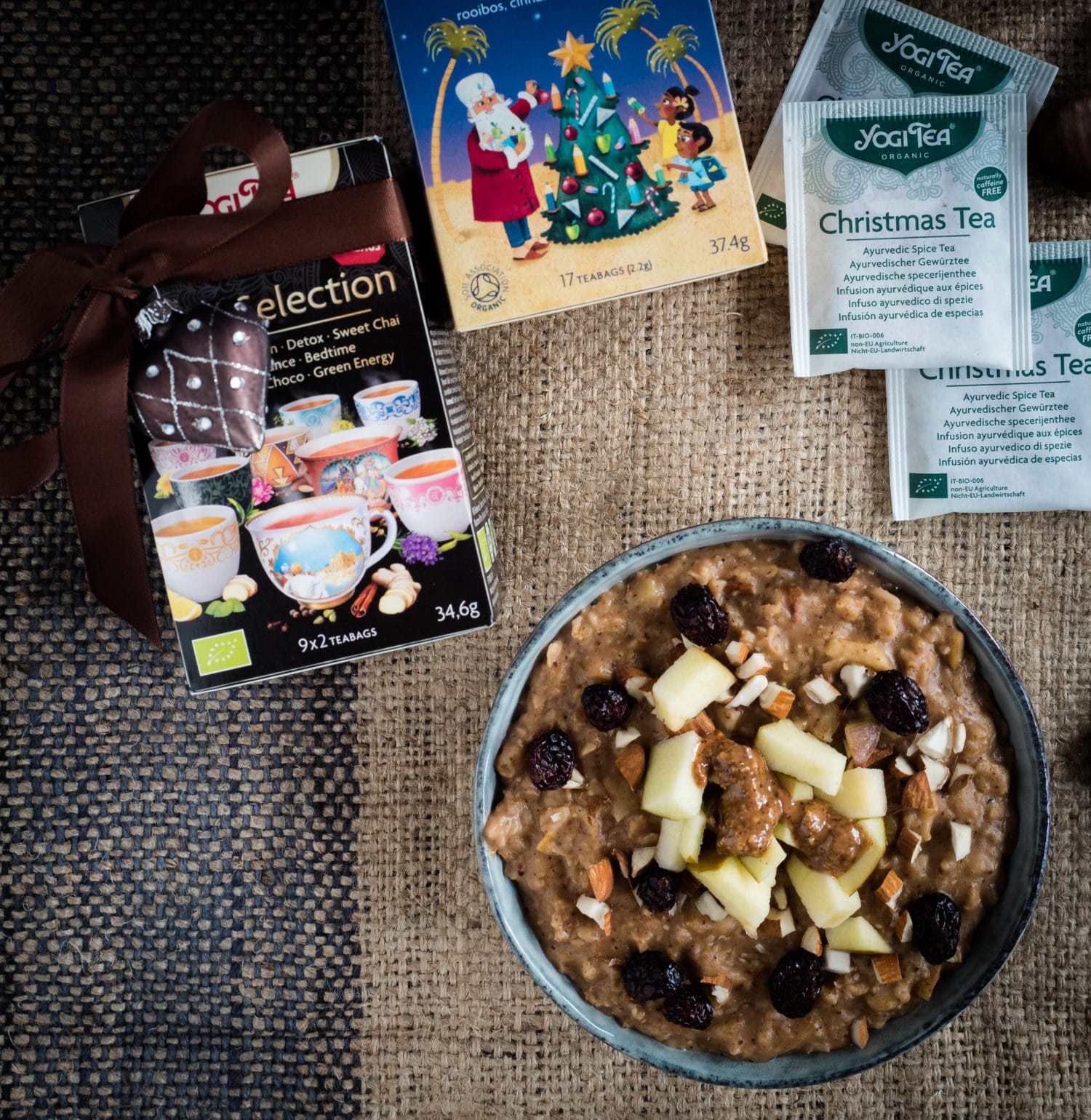 Oatmeal und Yogi Tea-eine perfekte Verbindung!