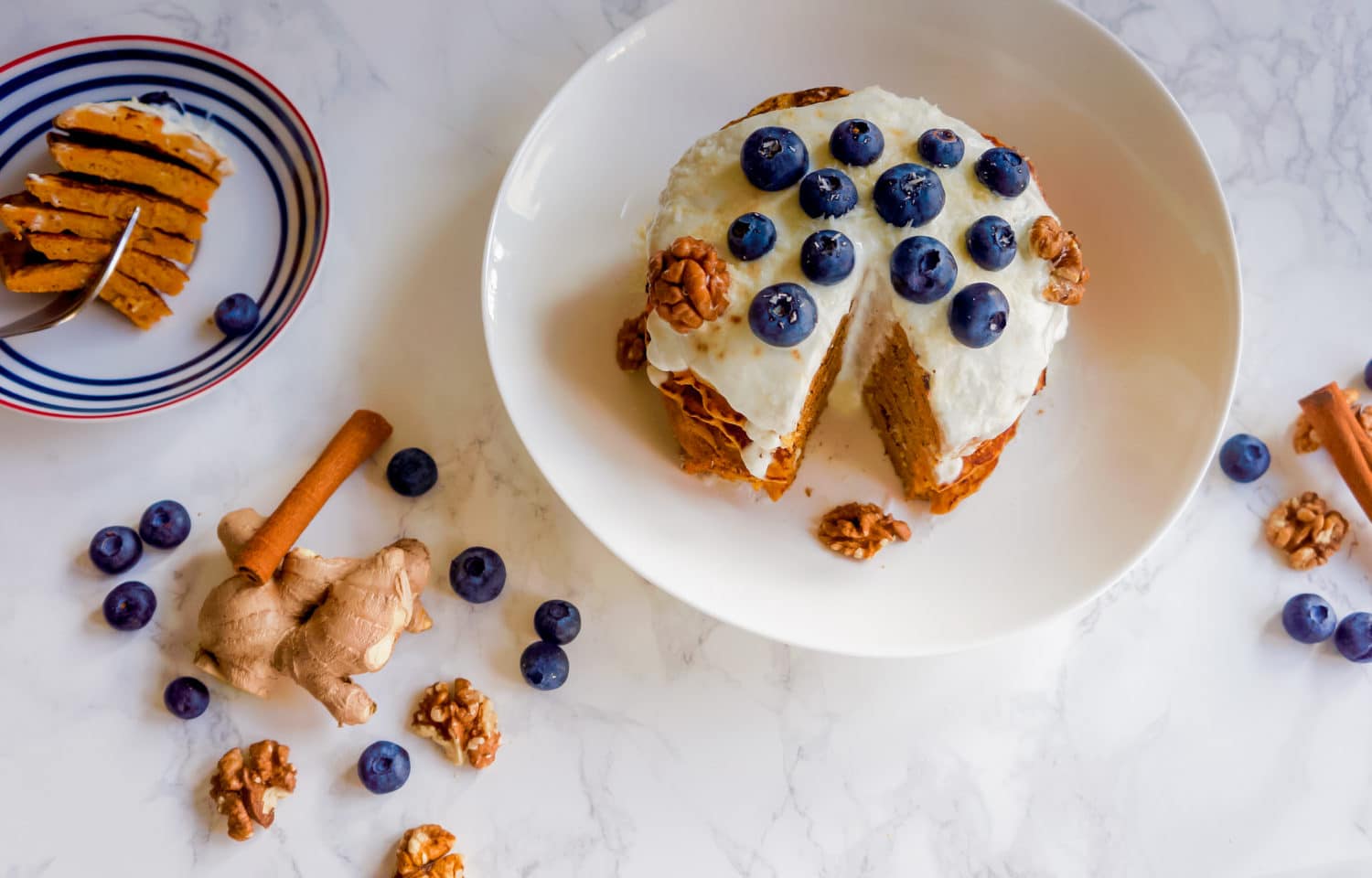 Carrot Cake Pancakes