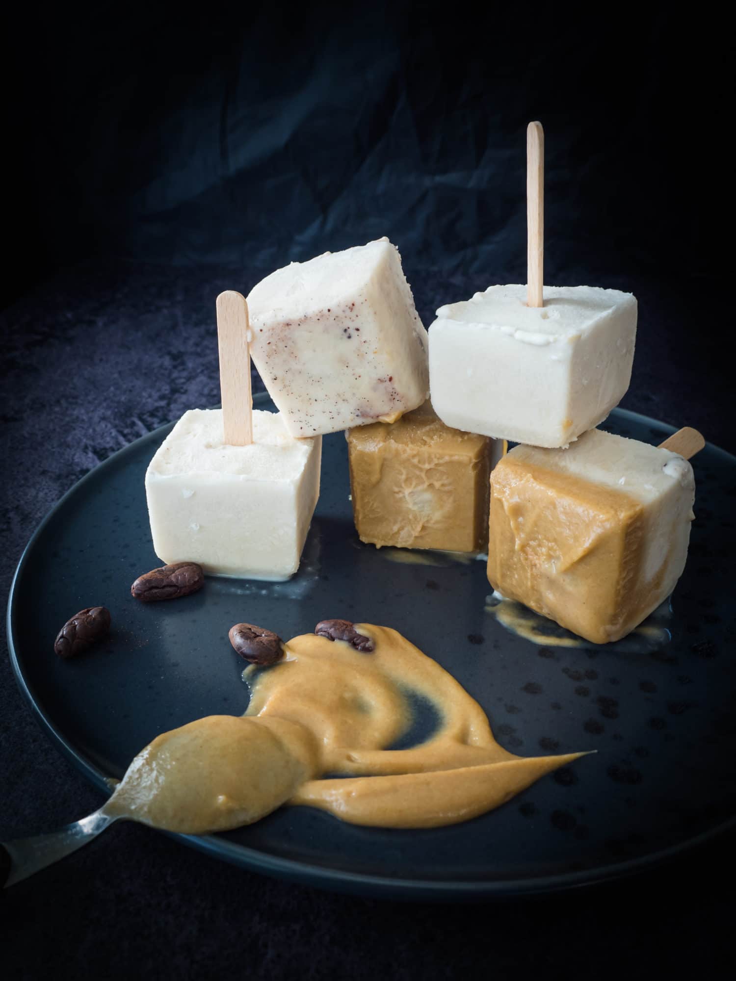 Kokos Kardamom Ice Cream Pops