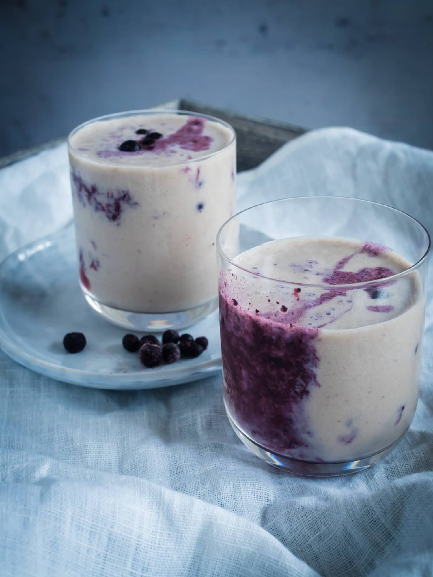 Blaubeer Vanille Smoothie