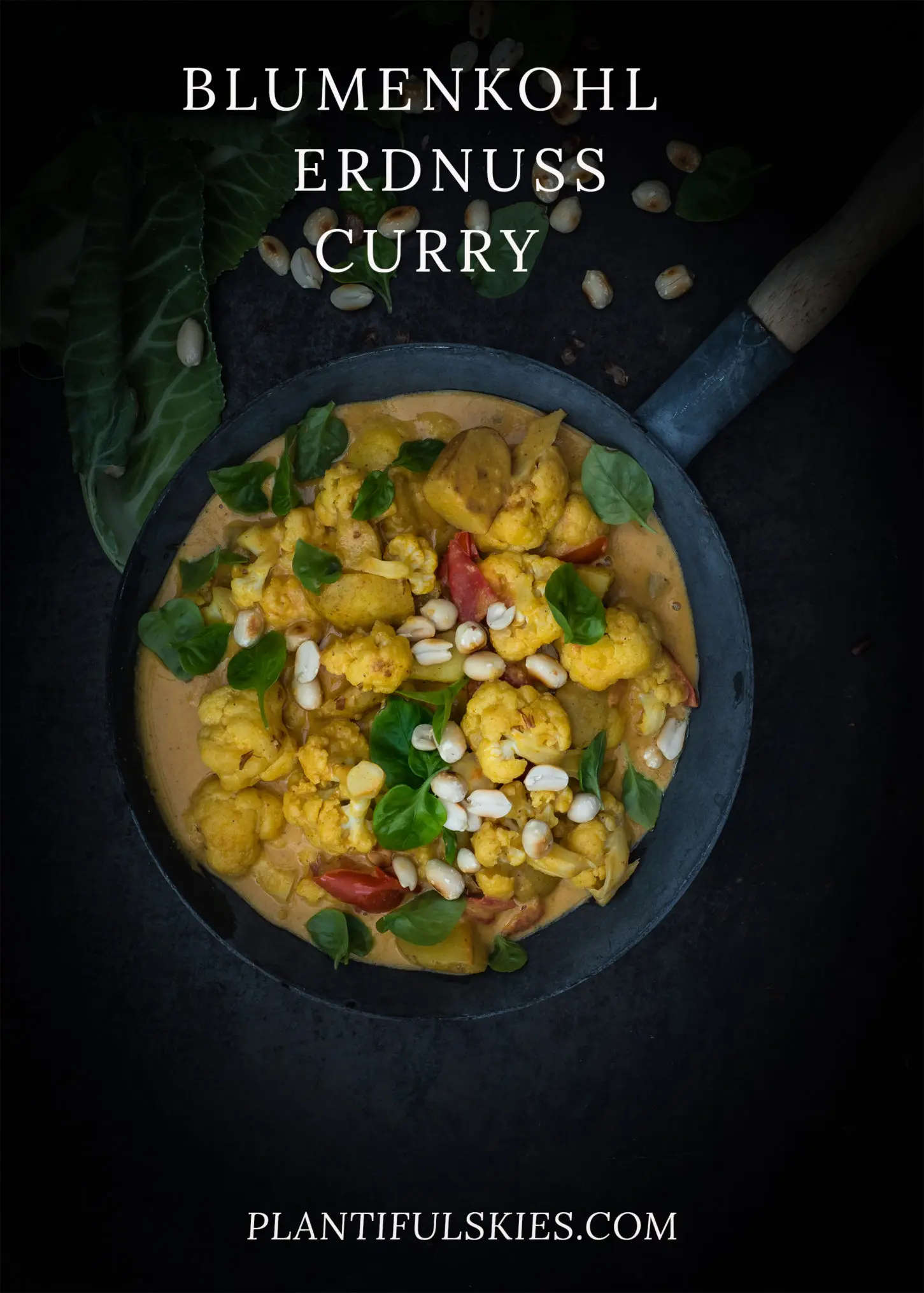 Blumenkohl Erdnuss Curry