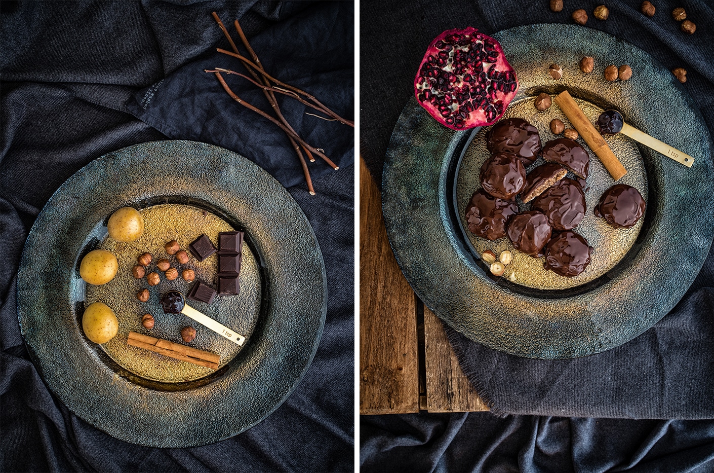 Schnelle Kartoffel Lebkuchen und Weihnachtsdeko von Leonardo
