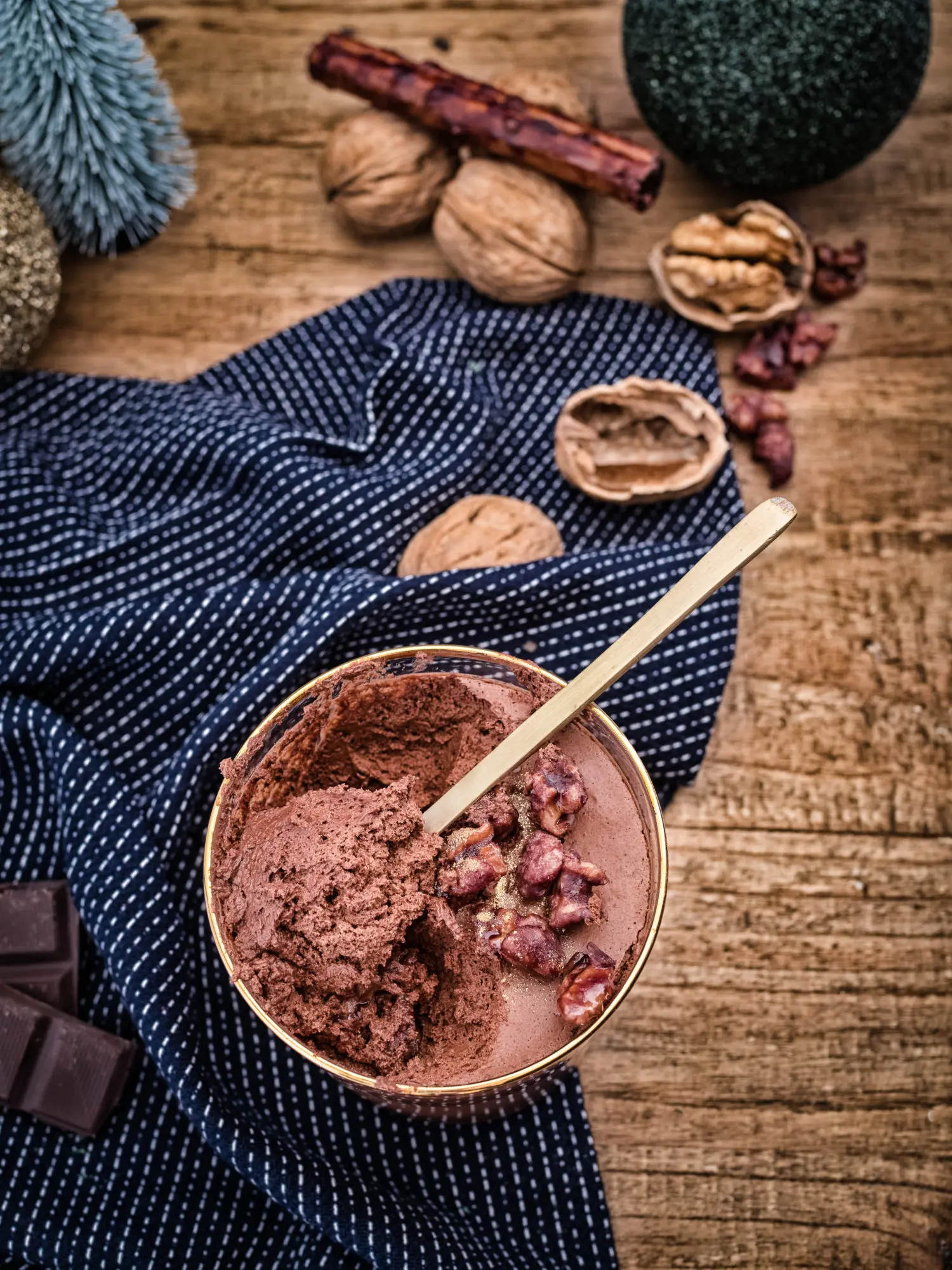 vegane lebkuchenmousse