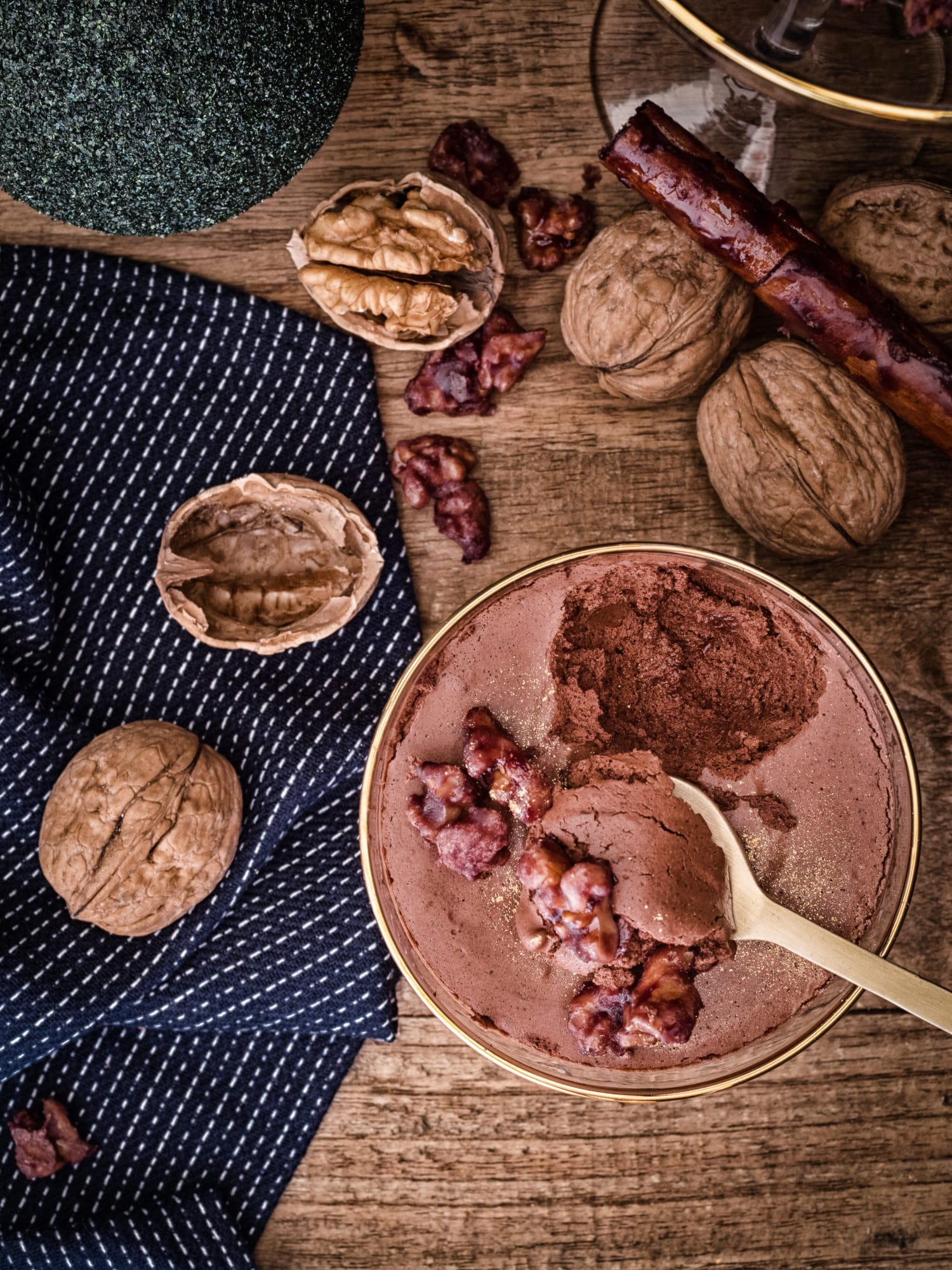 vegane lebkuchenmousse