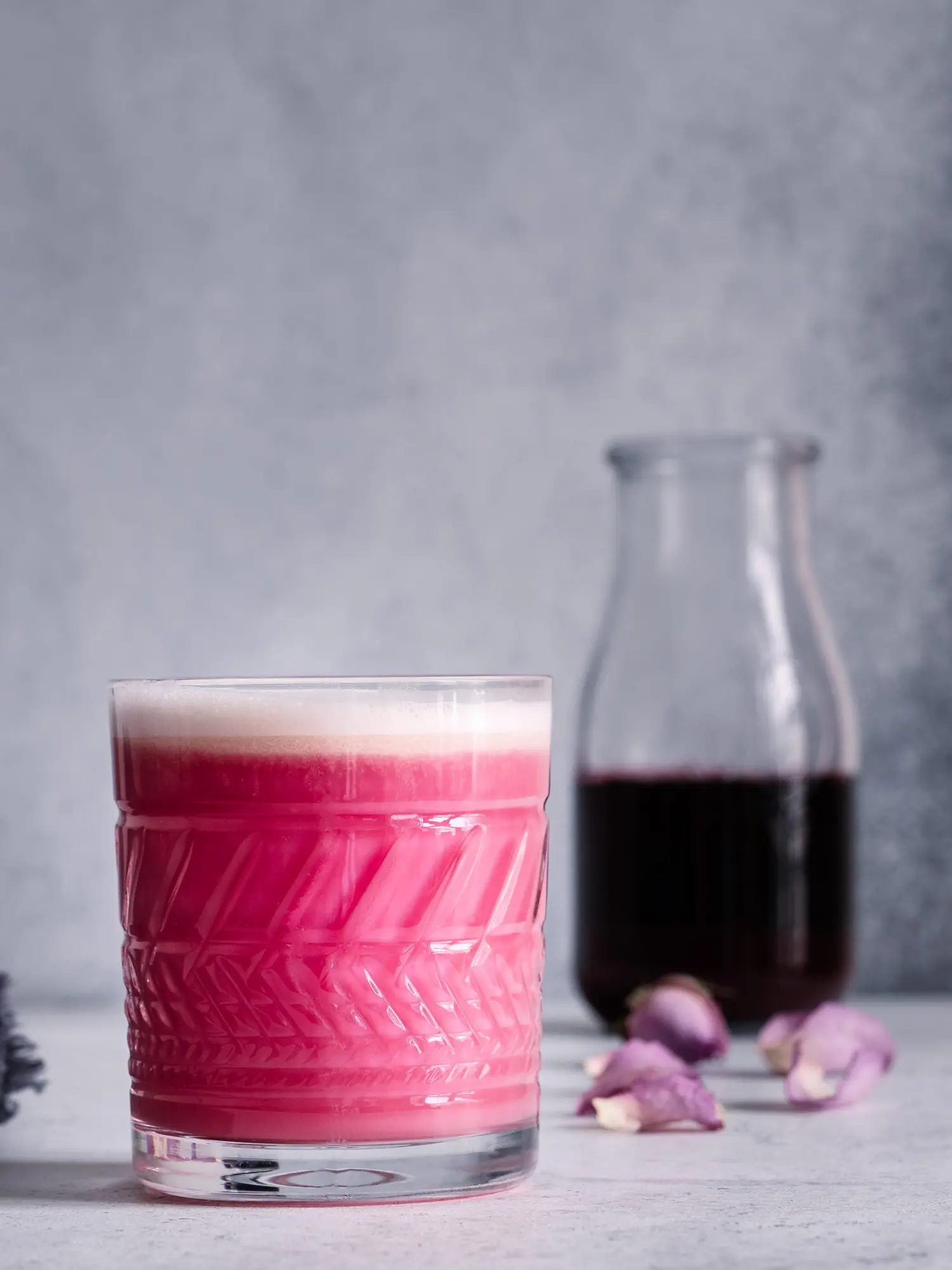 Rote Beete Latte mit Ashwagandha