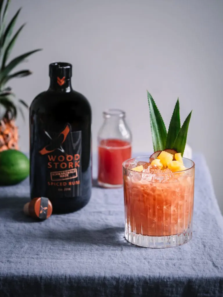 Rum cocktail für den Sommer