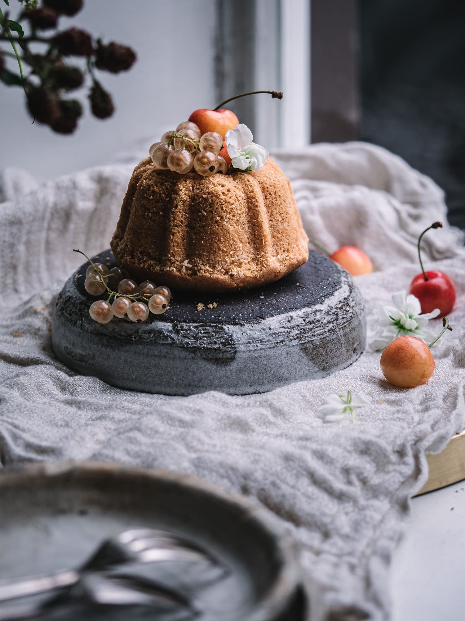 Vanille Mini Gugelhupf - zuckerfrei. Einfach gesund backen.