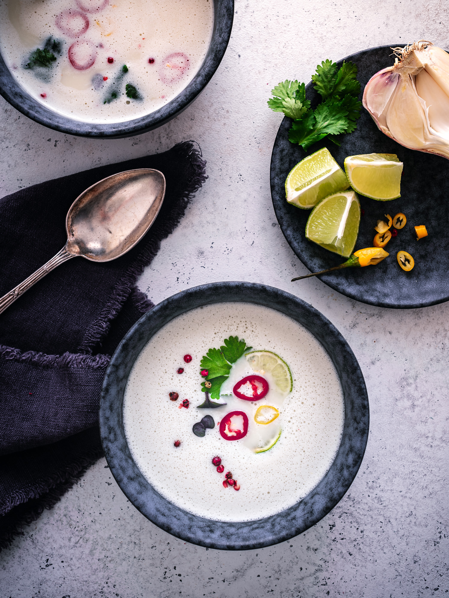 Thai suppe 2 Portionen