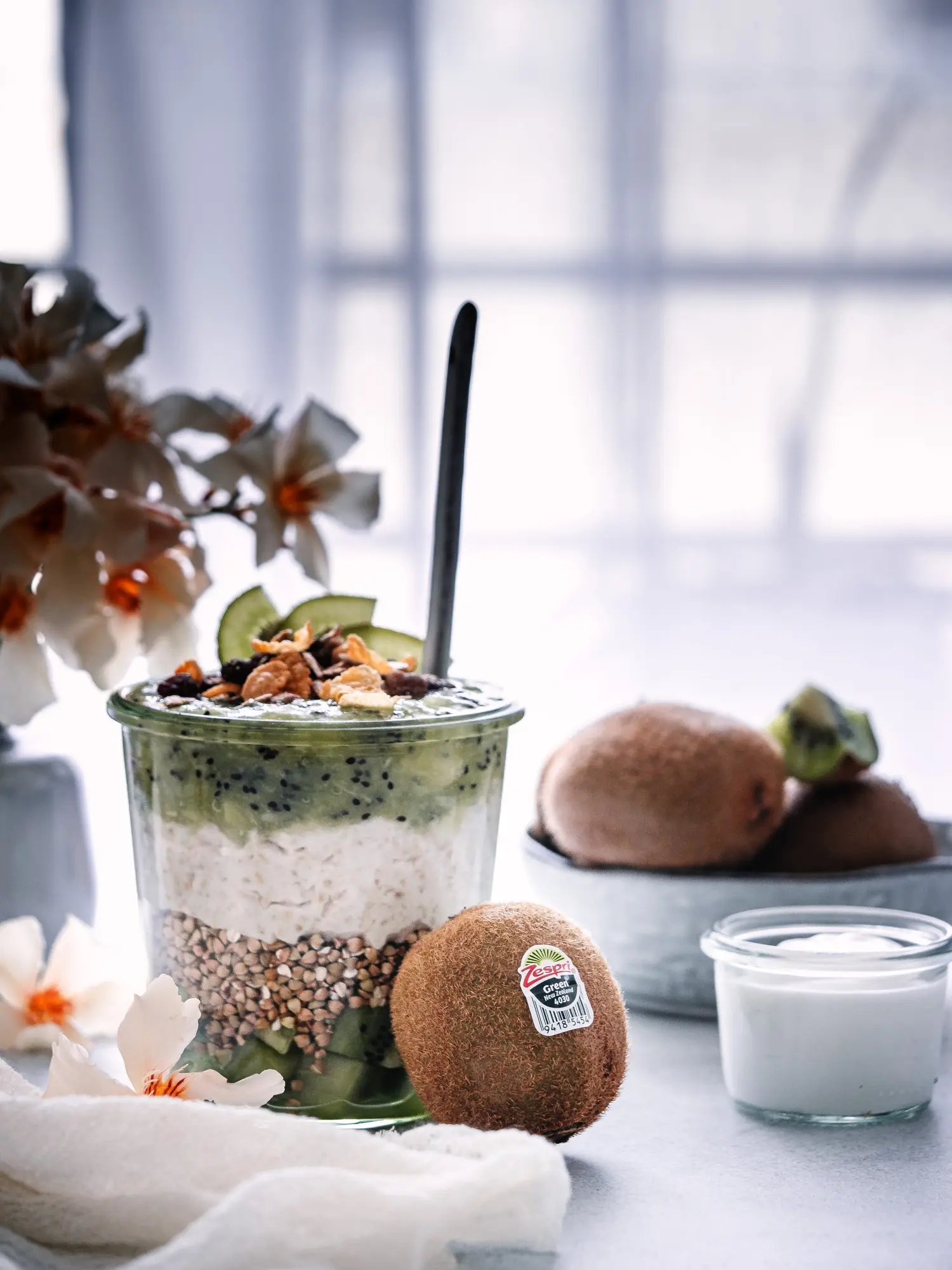 Zespri kiwi mit Overnight Oats