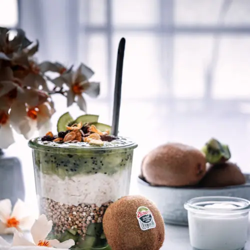 Zespri kiwi mit Overnight Oats